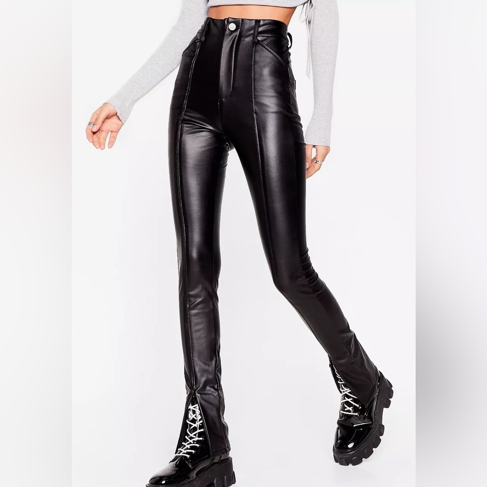 Women’s Nasty Gal Faux Leather Pants